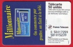 telecarte 50 millionnaire A 5A017259581015239
