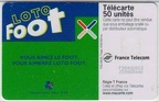 telecarte 50 loto foot F98400683359065446