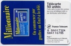 telecarte 50 millionnaire A 5A017324584116785