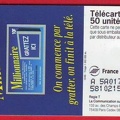 telecarte 50 millionnaire A 5A017260581021539