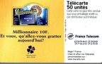 telecarte 50 millionnaire D99403388374203158