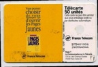 telecarte 50 pages jaunes B7B401006240064044