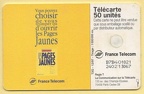 telecarte 50 pages jaunes B7B401021240213067