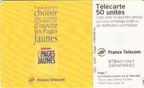 telecarte 50 pages jaunes B7B401041240408682