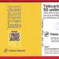 telecarte 50 pages jaunes B7B401047240466239