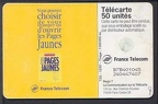 telecarte 50 pages jaunes B7B401045240447407