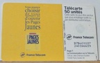telecarte 50 pages jaunes B7B401037240366639