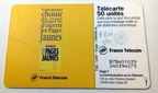 telecarte 50 pages jaunes B7B401039240394273