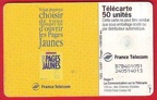 telecarte 50 pages jaunes B7B401051240514013