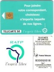 telecarte 50 B330G0018