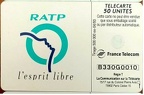 telecarte 50 ratp B330G0010