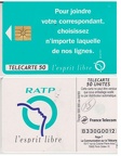telecarte 50 ratp B330G0012