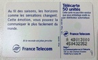 telecarte 50 saisons A 4B013000450432352