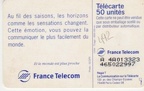 telecarte 50 saisons A 4A013323465022997