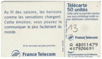 telecarte 50 saisons A 4B011479407926691