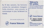 telecarte 50 saisons A 44011546408594854