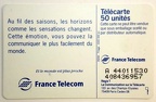 telecarte 50 saisons A 44011530408436957