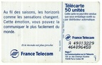 telecarte 50 saisons A 49013229464096458