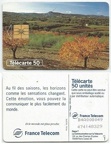 telecarte 50 saisons B4A008049474148329