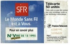 telecarte 50 sfr 610687445C61056533