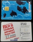 telecarte 50 chatelet roissy B5C070031602947077