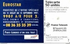 telecarte 50 eurostar B76460035208924288