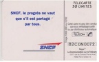 telecarte 50 sncf progres B2C0N0072