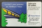 telecarte 50 sncf voeux A 4C114200491087823