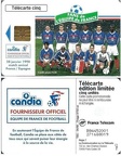 telecarte 5 candia foot 1998 B84452001271688019