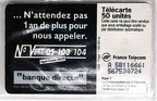 telecarte 50 banque directe A 58116661567530724