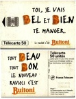 telecarte 50 buitoni 559214935C58152121