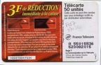 telecarte 50 chocolat cote d or A 55015536523082015