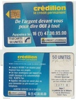 telecarte 50 credilion 2271 B