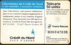 telecarte 50 credit du nord B36047035