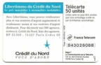 telecarte 50 credit du nord B43026088