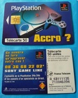 telecarte 50 play station A 6B111135710046094