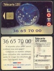 telecarte 120 loto B39095007