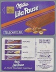 telecarte 50 milka lila pause B0925A