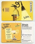 telecarte 50 schweppes B66106033665025912