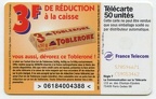 telecarte 50 toblerone 578596671C59053462