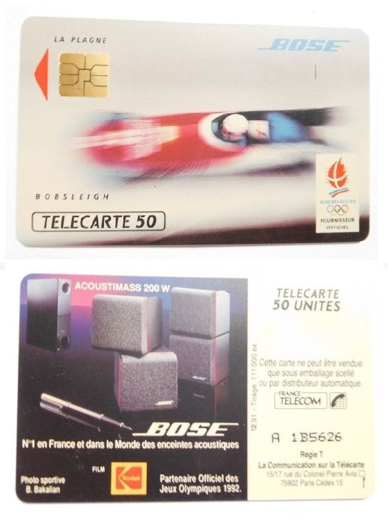 telecarte 50 JO92 615 001