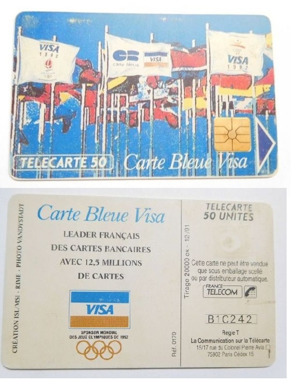 telecarte 50 JO92 220 001