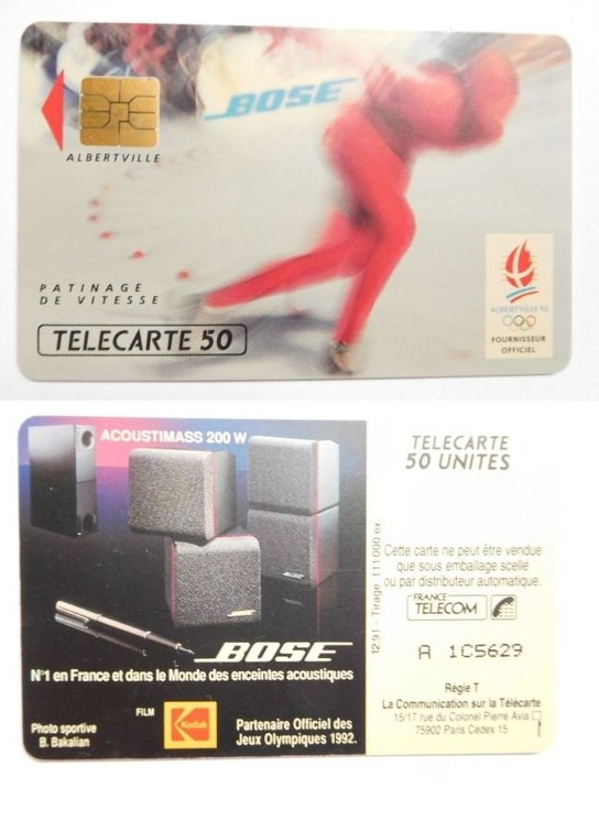 telecarte 50 JO92 129 001