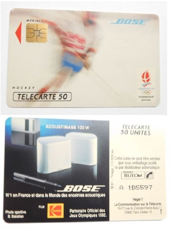 telecarte 50 JO92 A 1B5597