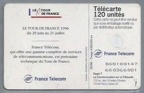 telecarte 120 tour de france 1996 B65188147660366081
