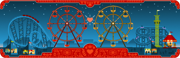valentines day and george ferris 154th birthday