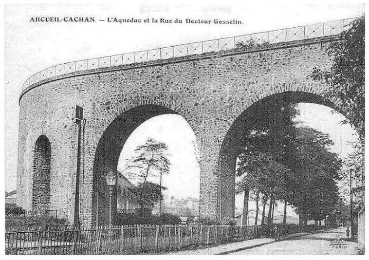 arcueil aqueduc vers paris