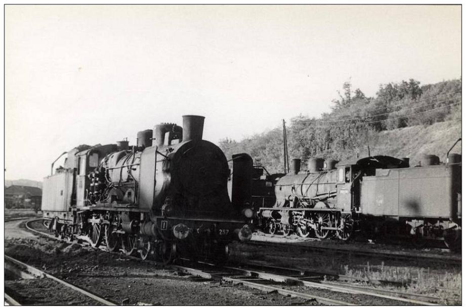 longueville depot 132 004 en 1963