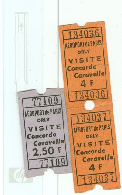 orly tickets visite concorde caravelle