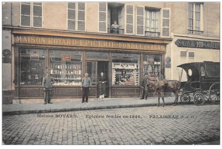 palaiseau 314 003 boutique maison boyard annees 1900